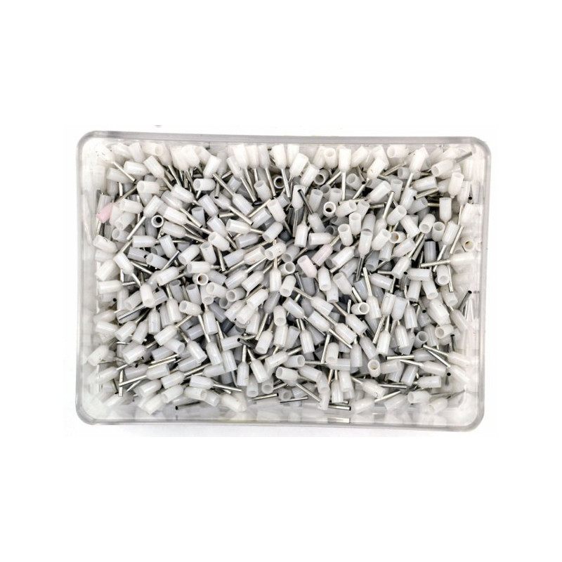 Safak UY-23005 ,Kesit 2x0.50mm ,Renk Beyaz,500-adet,Kablo Yüksük