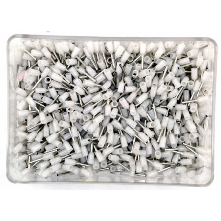 Safak UY-23005 ,Kesit 2x0.50mm ,Renk Beyaz,500-adet,Kablo Yüksük