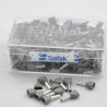 Safak UY-23015 ,Kesit 2x2.5mm ,Renk Gri,250-adet,Kablo Yüksük