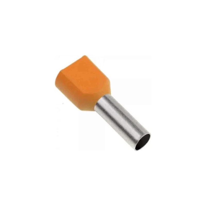 Safak UY-23040 ,Kesit 2x4.0mm ,Renk Turuncu,100-adet,Kablo Yüksük