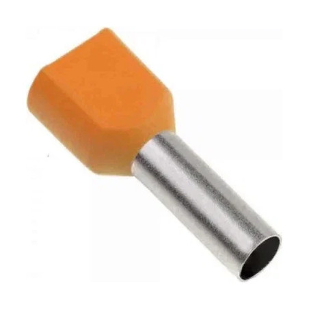 Safak UY-23040 ,Kesit 2x4.0mm ,Renk Turuncu,100-adet,Kablo Yüksük