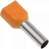 Safak UY-23040 ,Kesit 2x4.0mm ,Renk Turuncu,100-adet,Kablo Yüksük