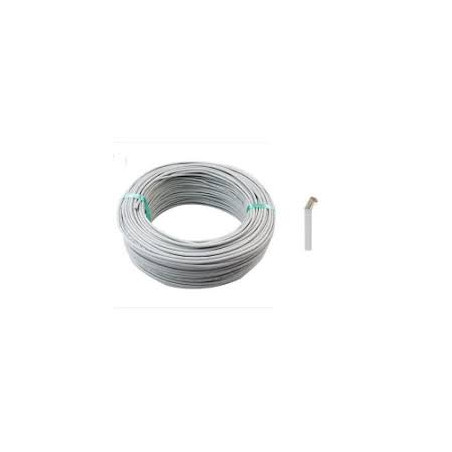 Han NYAF-0.34-BY ,Beyaz 0.34mm 1-Damar Çok Telli 1mt NYAF Kablo