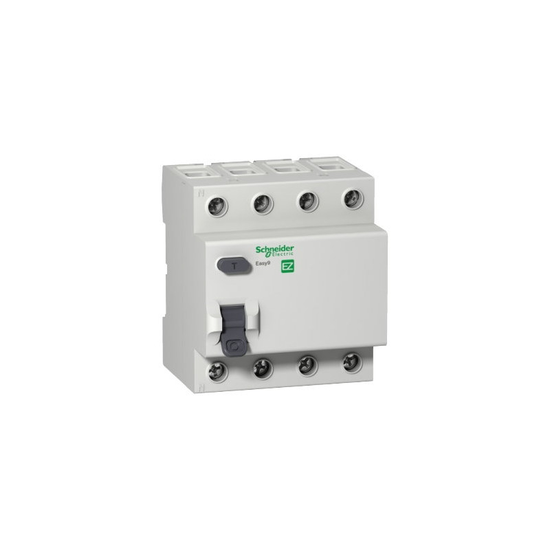 Schneider EZ9R63440 ,Easy9-AC,4-Kutup 4x40 Amper,380vac 300mA 3kA,Yangın Kaçak Akım Röle
