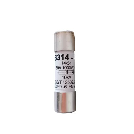 Bor BS314-PV 20A 1000V ,Ebat 14x51mm,1000vdc 20 Amper,gPV Ges Kartuş Sigorta
