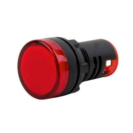 Eurowest AD16-22DS-KR ,Montaj 22mm,Kırmızı-220v,M22 Sinyal Lamba