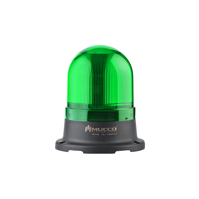 Mucco SNT-715-S-2 ,Yeşil-24Vdc,Sabit,Tepe Lamba