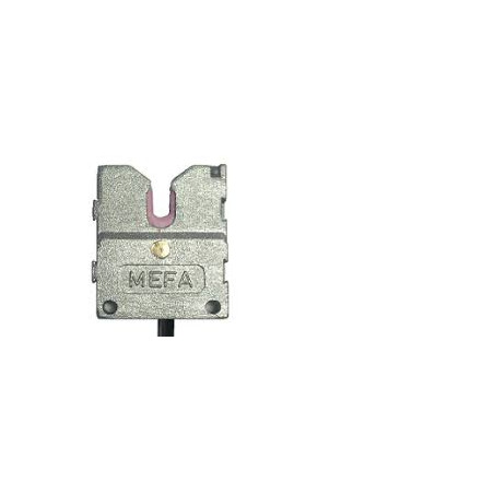Mefa İKS-B30TA-NK ,Ebat 35x30x15mm,Ölçüm 3mm,Çıkış NPN-NC,Beslem 10v..30vdc,Ayar İptal,3-Kablo 1mt,İplik Sensör