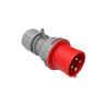 Bemis BC1-3504-2011 ,4-Kutup 3P PE,4x32 Amper,Düz Seyyar Fiş