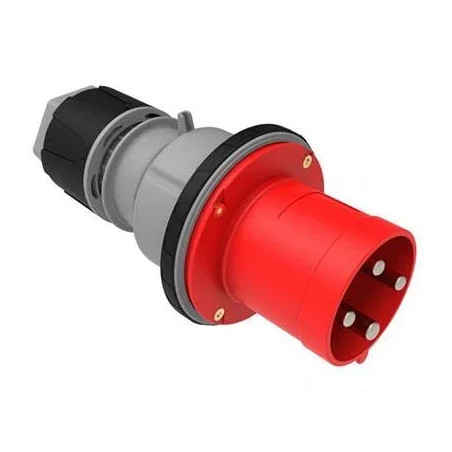 Bemis BC1-4504-2011 ,4-Kutup 3P PE,4x63 Amper,Düz Seyyar Fiş
