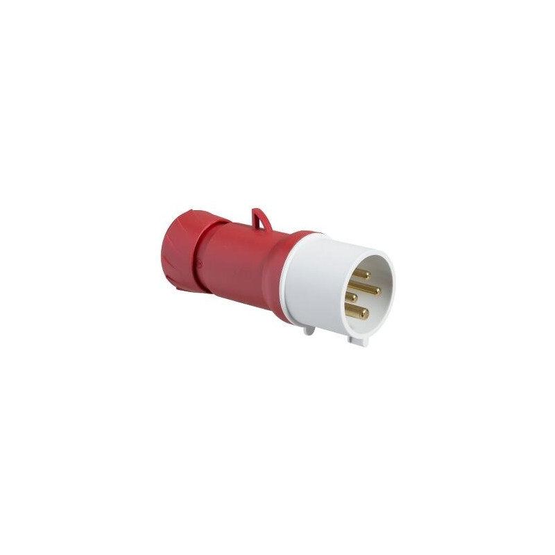 Kaim Z00550F ,4-Kutup 3P PE,4x16 Amper,Düz Seyyar Fiş