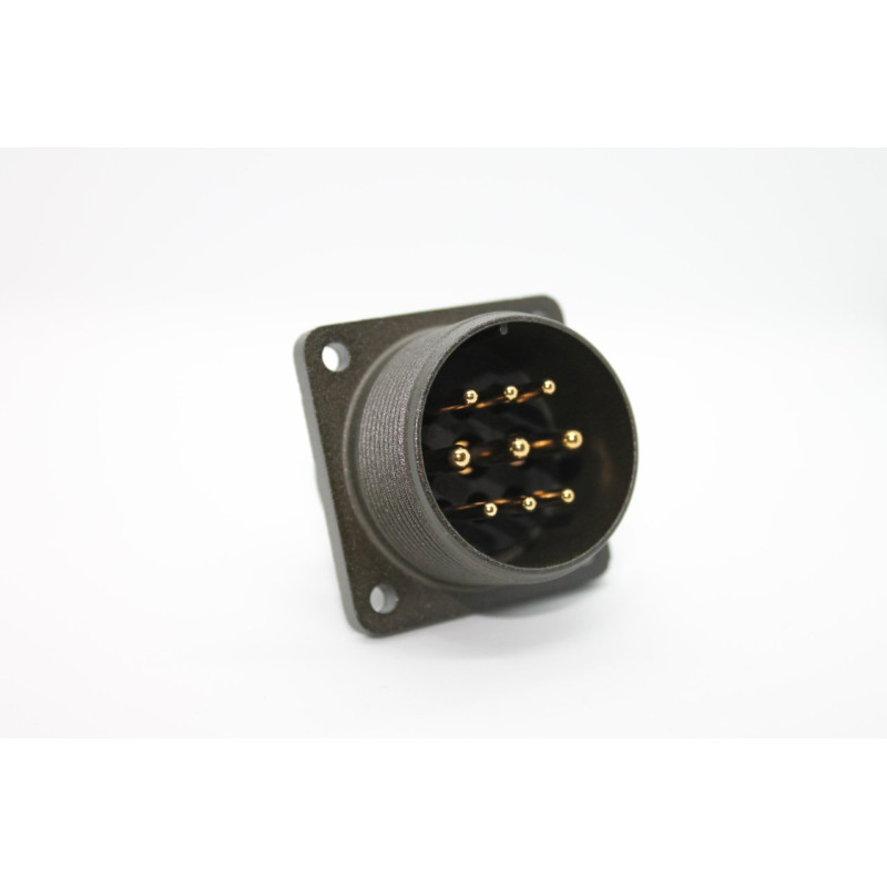 Maojwei MS3102-24-11P ,Düz Sabit,M33 9pin Erkek,Soket Konnektör