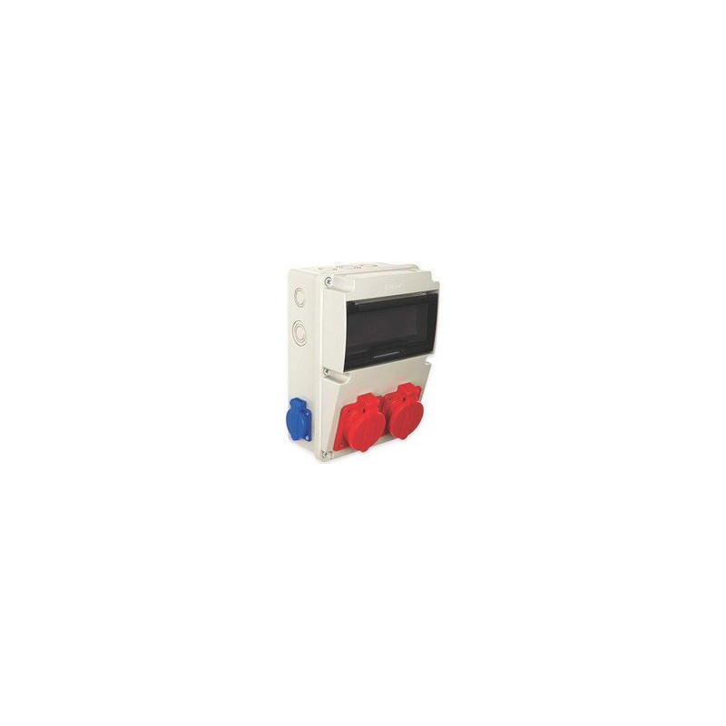 Kaim KOMBİN-22 ,2-adet 4x32-Amper  2-adet 1x16-Amper,Kombinasyon Pano