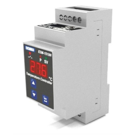 Emko ESM-1510-N.50501 0000 2000 ,Ray Dın,Besleme 220vac,Çıkış Kontak-1A1K,Sensör TC-J,Isı Kontrol Termostat Kutuda Sensör Yok