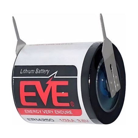 Eve ER14250 ,3.6v 1200mA,Pcb Tip,Şarjsız Lityum Pil
