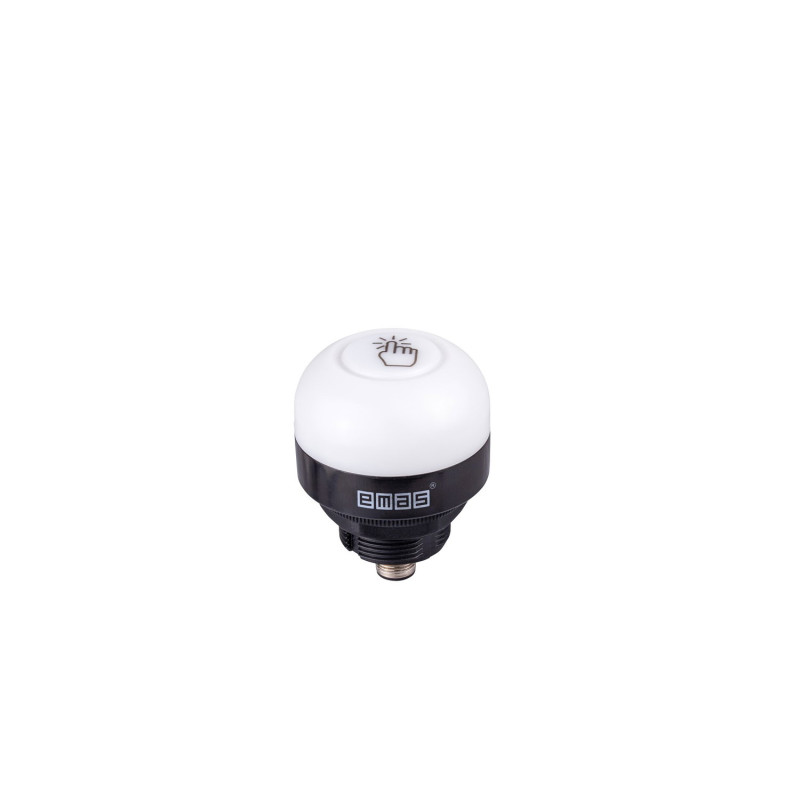 Emas SCB30MP6PSX ,Besleme 24vdc,Çıkış PNP-NO,M12-4Pin,M30 Dokunmatik Kapasitif Buton