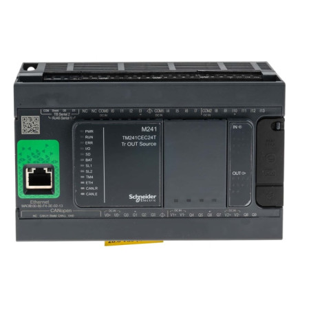 Schneider TM241CEC24T ,14-Dijital Giriş,10-PNP Çıkış,Plc Cpu Modül