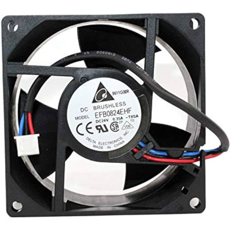 Delta EFB0824EHF-T8SA ,Ebat 80x32mm,Besleme 24vdc 0.35A 8.4W,80-Cfm,3 Kablo Fan