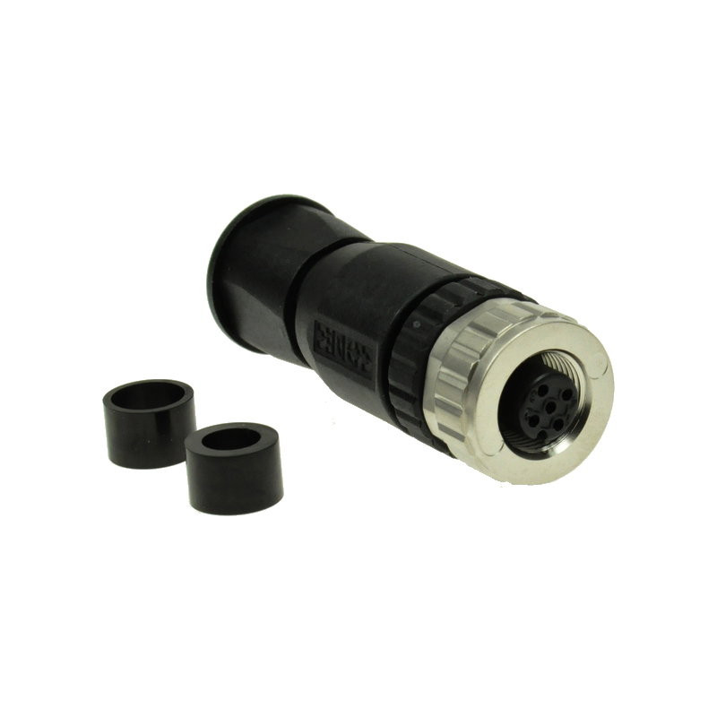 Conec SAL-12-RKC5-S ,Düz Seyyar,M12 5pin Dişi,Konnektör