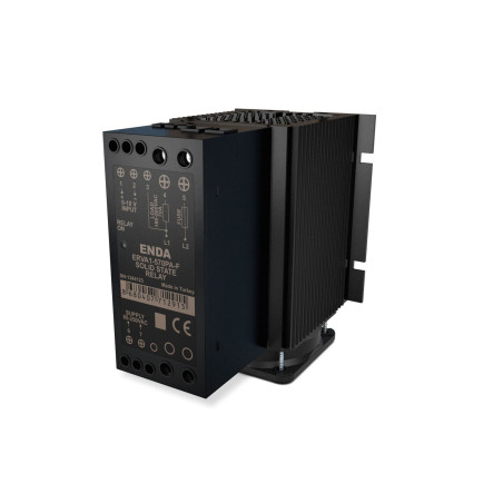 Enda ERVA1-470PA-F ,Ray Tip,Güç 1x220vac 70 Amper,Kontrol 0..10vdc,Soğutuculu,1-Faz,Analog-Ac,Solid State Röle