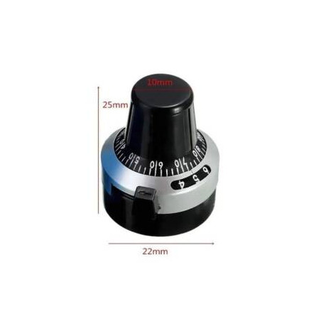 Çin RDK-3590 ,10-Tur Çok Tur Pot Başlık