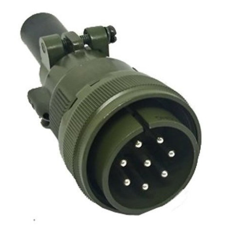 Maojwei MS3106-22-23P ,Düz Seyyar,M35 8pin Erkek,Soket Konnektör