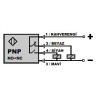 Lanbao PSMT-BC100DPB ,Ebat M18x35mm,Ölçüm 5..100cm,Çıkış,PNP-NO NC,Besleme 10v..30vdc,4-Kablo,Cisim Fotosel