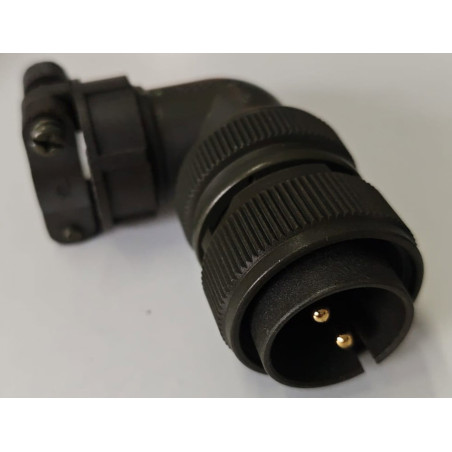 Maojwei MS3108-20-23P ,Açılı Seyyar,M32 2pin Erkek,Soket Konnektör