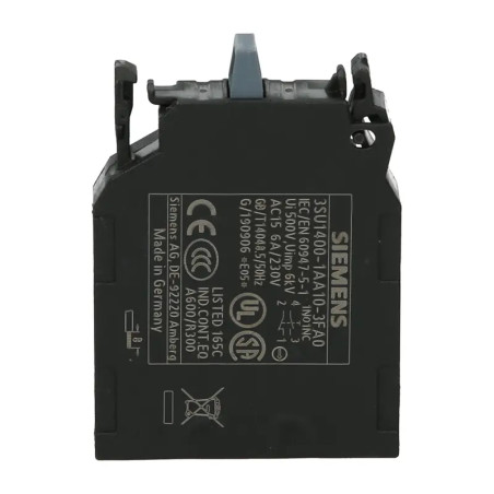 Siemens 3SU1400-1AA10-3FA0 ,Kontak 1A1K,M22 Buton Yedek Kontak
