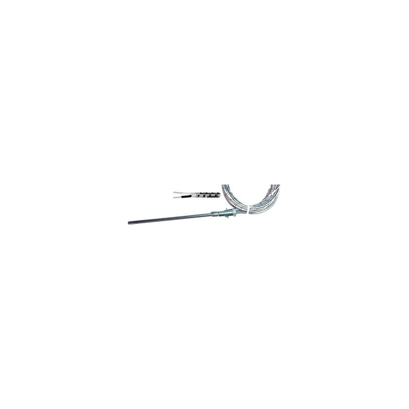 Tekon TT23-K1E04-3-3CCB ,Çap 4mm,Boy 3cm,Kablo 3mt,TC-K,Bayonet Isı Sensör