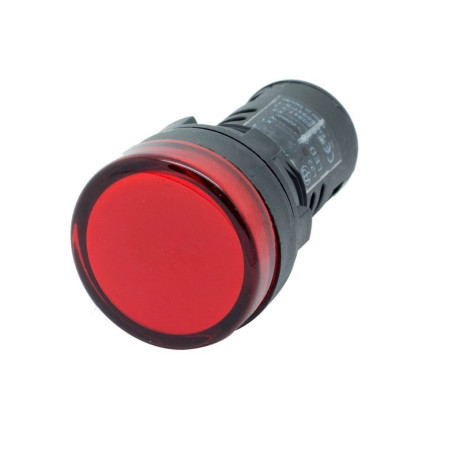 Xkoren XSL-22K 220V ,Montaj 22mm,Kırmızı-220v,M22 Sinyal Lamba
