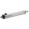 Atek LTC225-5K ,Ölçüm 225mm,Çıkış 5K Pot,Soket DIN-4-Pin,Lineer Potansiyometre