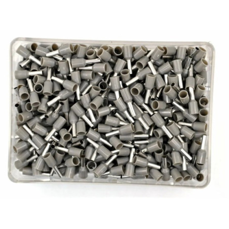 Cat E2510 ,Kesit 2.5mm ,Renk Gri,500-adet,Kablo Yüksük