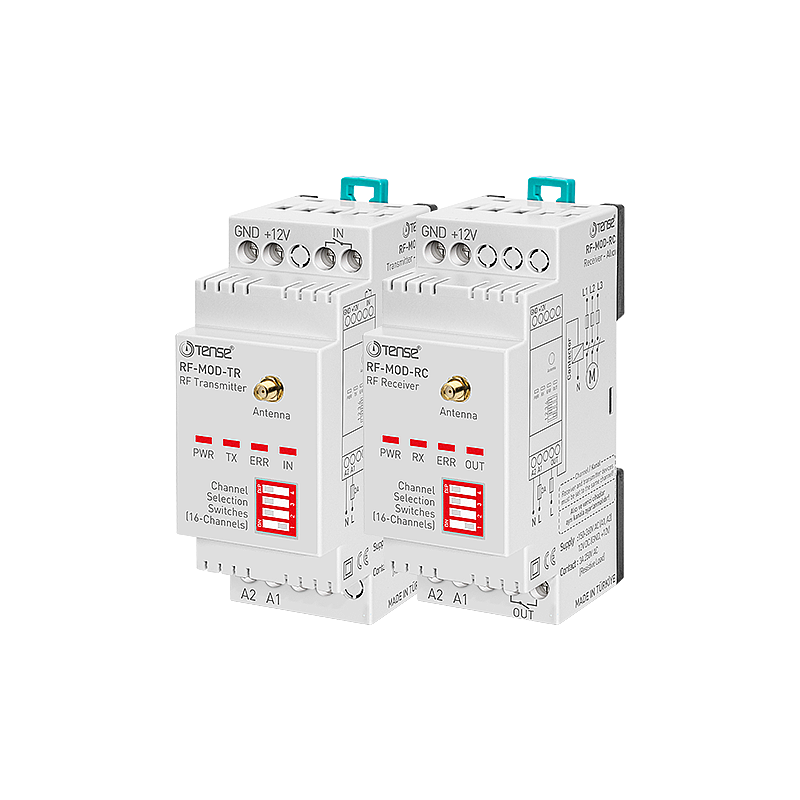 Tense RF-MOD-SET RF-MOD-TR RF-MOD-RC ,Besleme 220vac,Kontak-1A,5km Mesafeli Alıcı Verici Takım