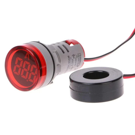 Cat AD16-22ADS-K ,Kırmızı-100A M22 Ampermetre