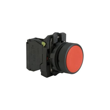 Cat AA42 ,Montaj 22mm,Kontak-1K,Kırmızı Yaylı,M22 Buton