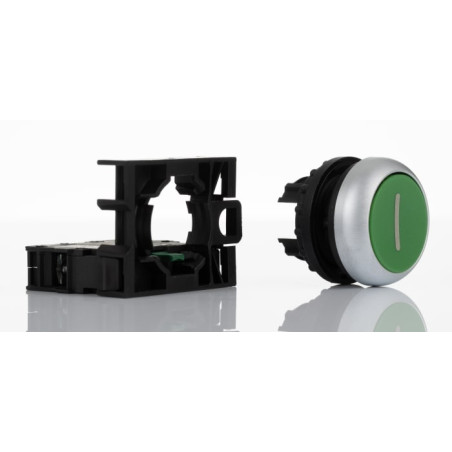 Cat AA3311 ,Montaj 22mm,Kontak-1A,Yeşil-Start Yaylı,M22 Buton