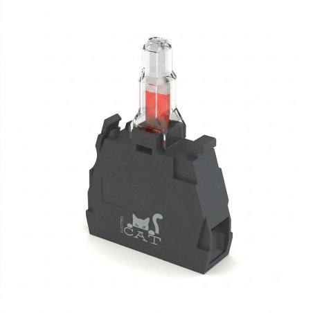 Cat BA9R1 ,Kırmızı-24v,M22 Buton Lamba