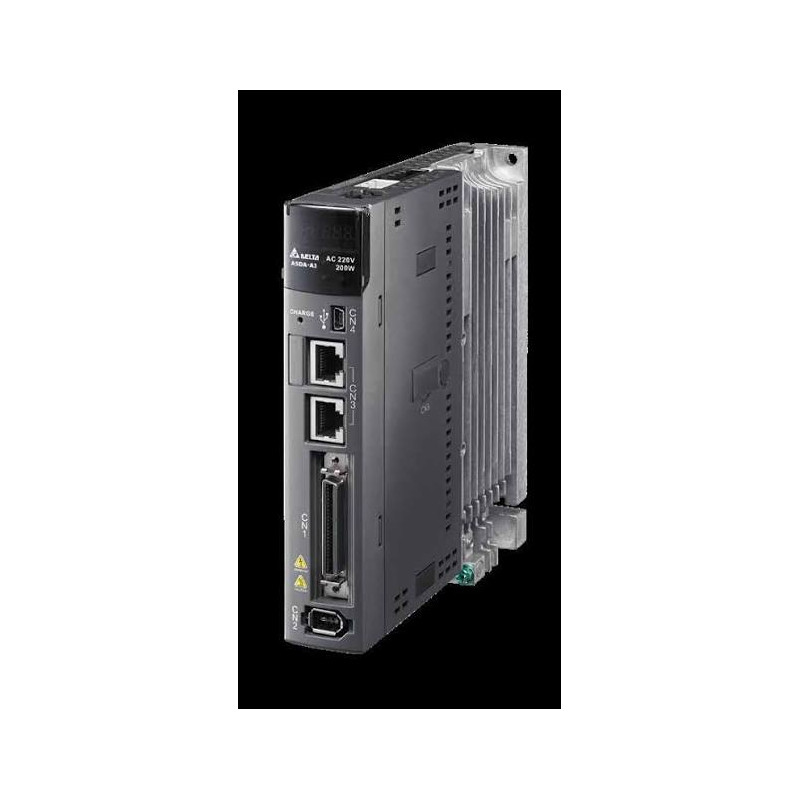 Delta ASD-A3-0721-M ,ASDA-A3,Güç 0.75kw 220vac,1 Faz MonoFaz,CanOpen,Servo Sürücü