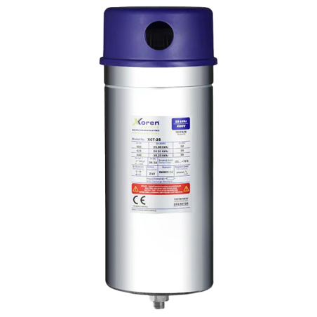 Xkoren XCT-25 ,25kVar 3x166uF,400vac 36.1 Amper,3-Faz TriFaz,Kompanzasyon Kondansatör