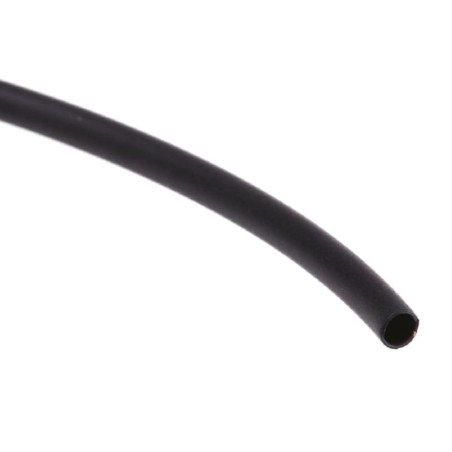 Cat MAKARON-8.0 ,Düz 14mm,Çap 8.0 4.0mm,Siyah 1mt,Daralan Makaron