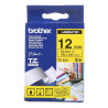 Brother AZe-631,Genişlik 12mm,Boy 8mt,PT Model,Sarı Etiket