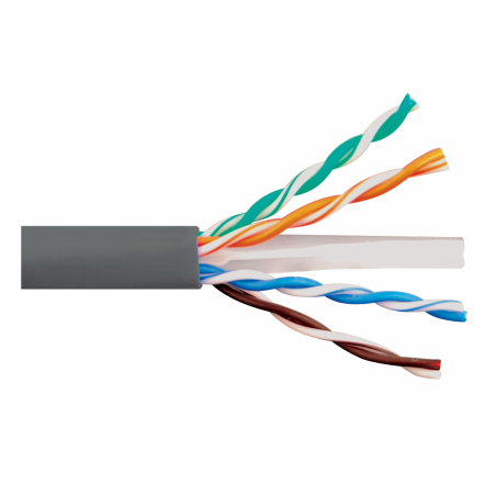 Nks UTP-4x2x23 ,8-Damar Tek Telli,CAT6 Ethernet Kablo
