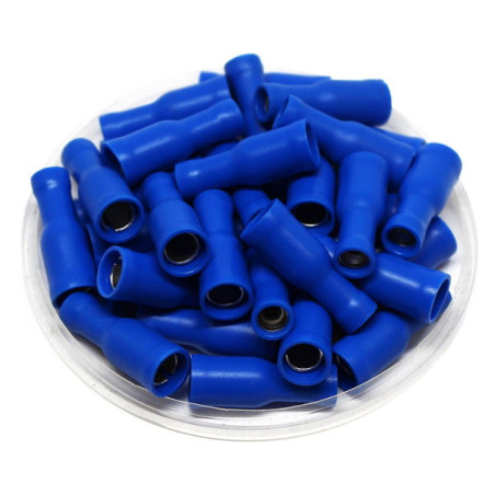 Cat FRD2 ,2.5mm 2.5mm 100-adet İzoleli Dişi Kablo Ucu
