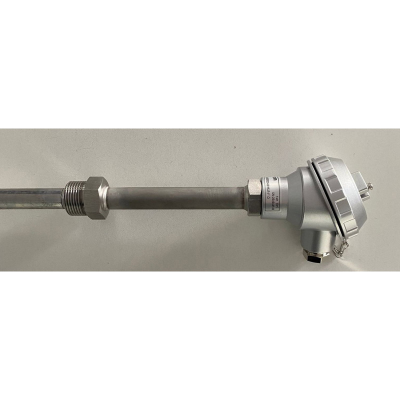 Tekon TT84BS-K160M20-50 15-R1 -Ö ,Çap 20mm,Boy 65cm,Rakor 33mm,TC-K,Topuz Isı Sensör