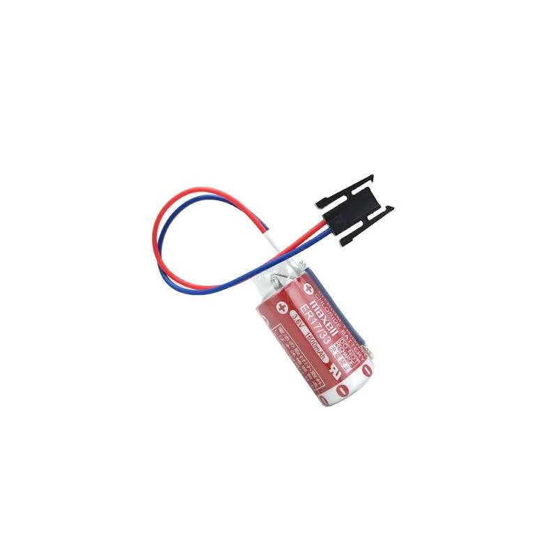 Maxell ER17 33-Soket ,3.6v 16mAH,1-adet,Kablolu Tip,Şarjlı Pil
