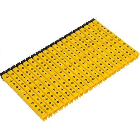 Onka KCG01- 1150024 ,Renk Sarı Harf,400-adet,Kesit 0.50mm ..1mm ,Kablo Numaratör