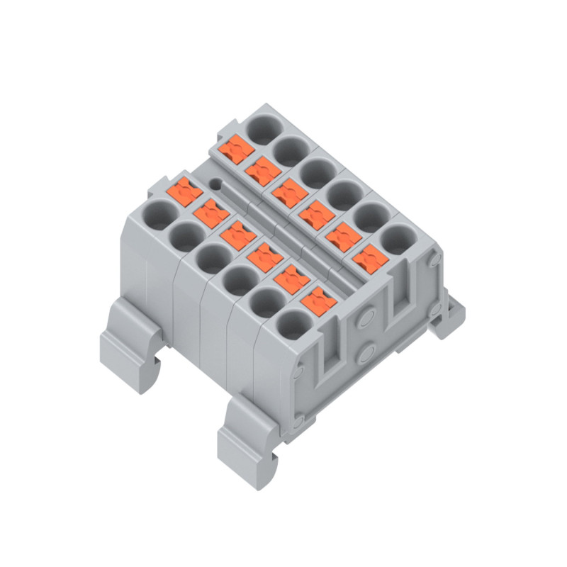Gwest GW C2.5-12 ,Kesit 2.5mm ,12-Kanal,RAY,Dağıtım Bloğu