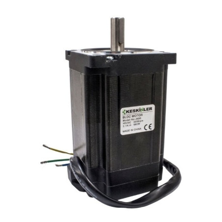 Çin JK86 ,Ebat 86x140mm,Güç 48vdc 660w 2.1nM,Devir 3000rpm,BLDC Fırçaısz Motor