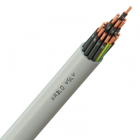 Star YSLY-65x0.75 ,Kesit 0.75mm ,65-Damar Çok Telli,Pvc Kumanda Kablo